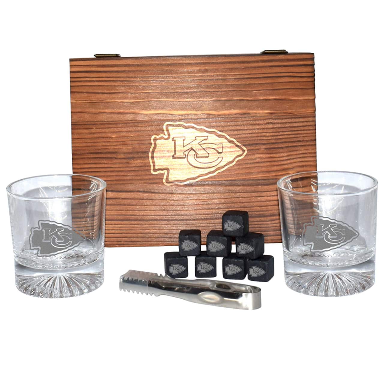 The Memory Company NFL Boxed Drinkware Set with Coasters